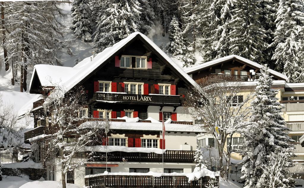 Chalet-Hotel Larix Davos Exterior foto